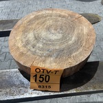 Rosewood schijf, Dikte 90mm, Ø 400mm